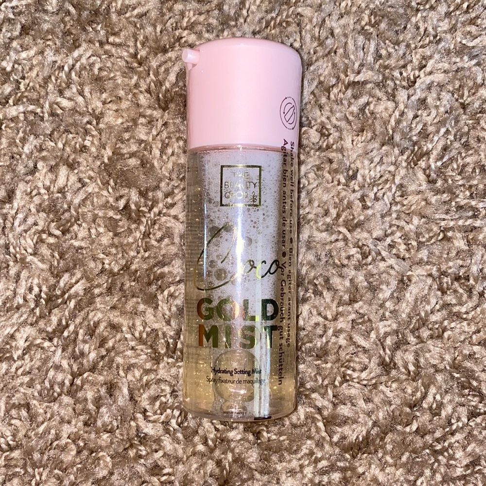 The beauty crop - coco gold mist - setting spray